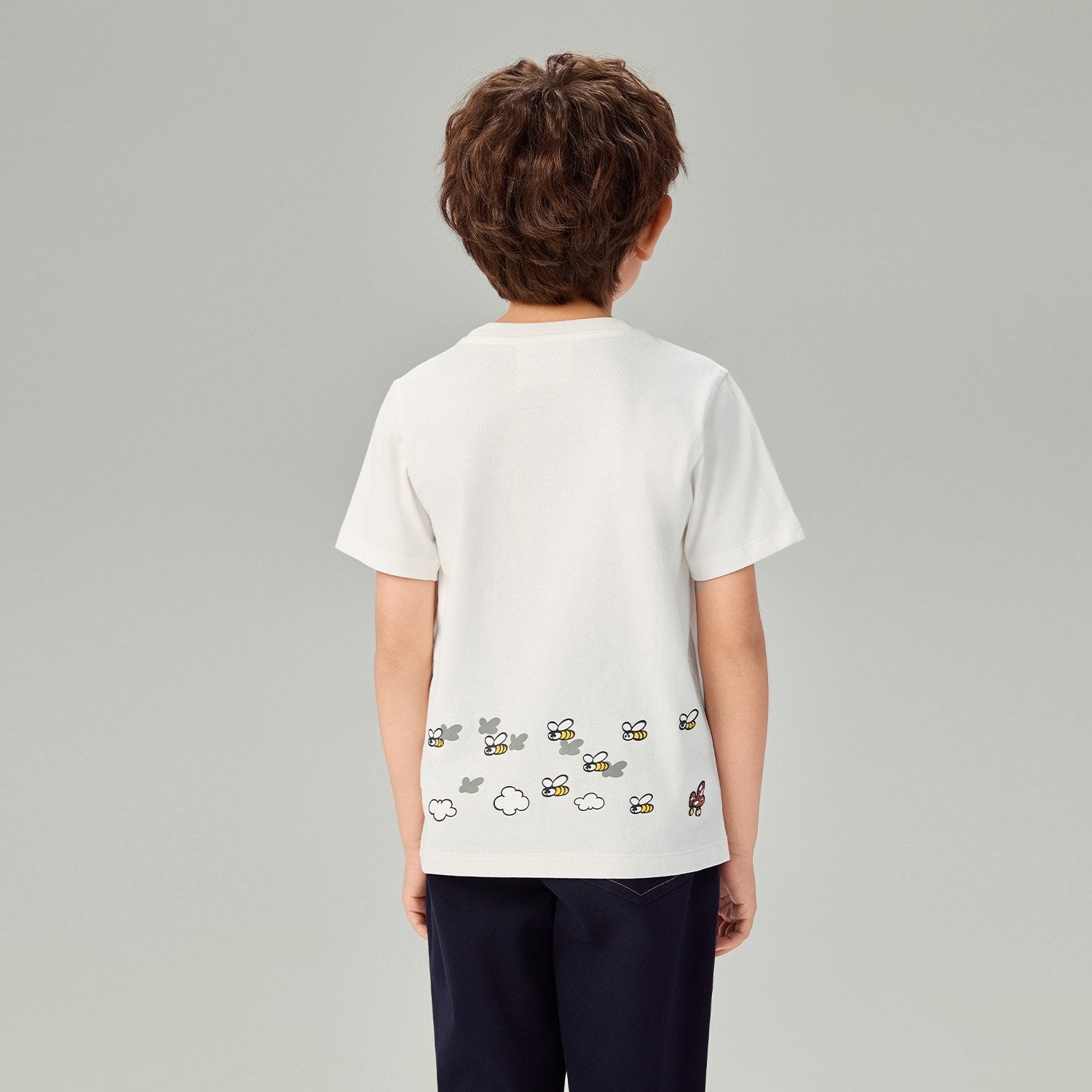 Junior's Relaxed Fit Smurfs Print Crew Neck Tee - Image 5