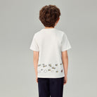 Junior's Relaxed Fit Smurfs Print Crew Neck Tee - Image 5