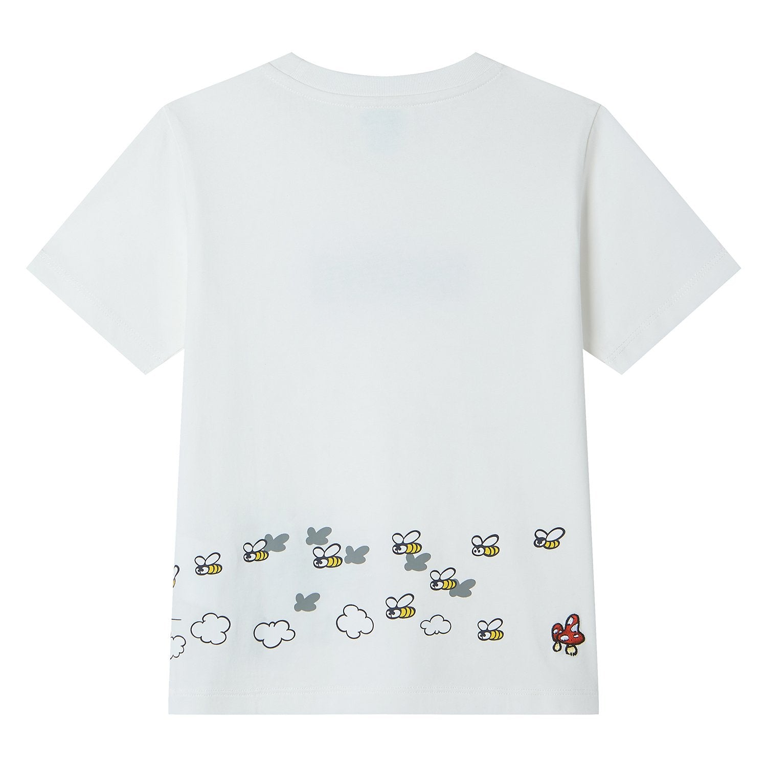Junior's Relaxed Fit Smurfs Print Crew Neck Tee - Image 9