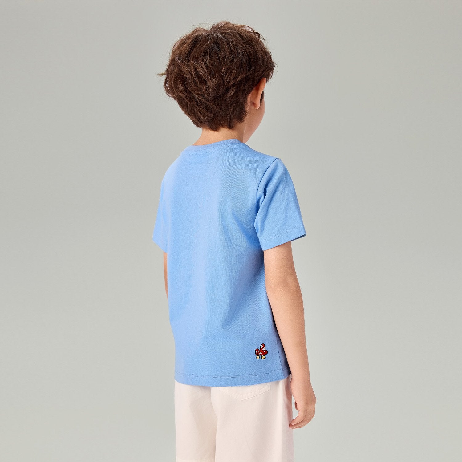 Junior's Relaxed Fit Smurfs Print Crew Neck Tee - Image 5
