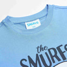 Junior's Relaxed Fit Smurfs Print Crew Neck Tee - Image 9