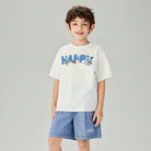 Junior's Relaxed Fit Smurfs Print Crew Neck Tee - Image 3