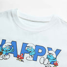 Junior's Relaxed Fit Smurfs Print Crew Neck Tee - Image 8