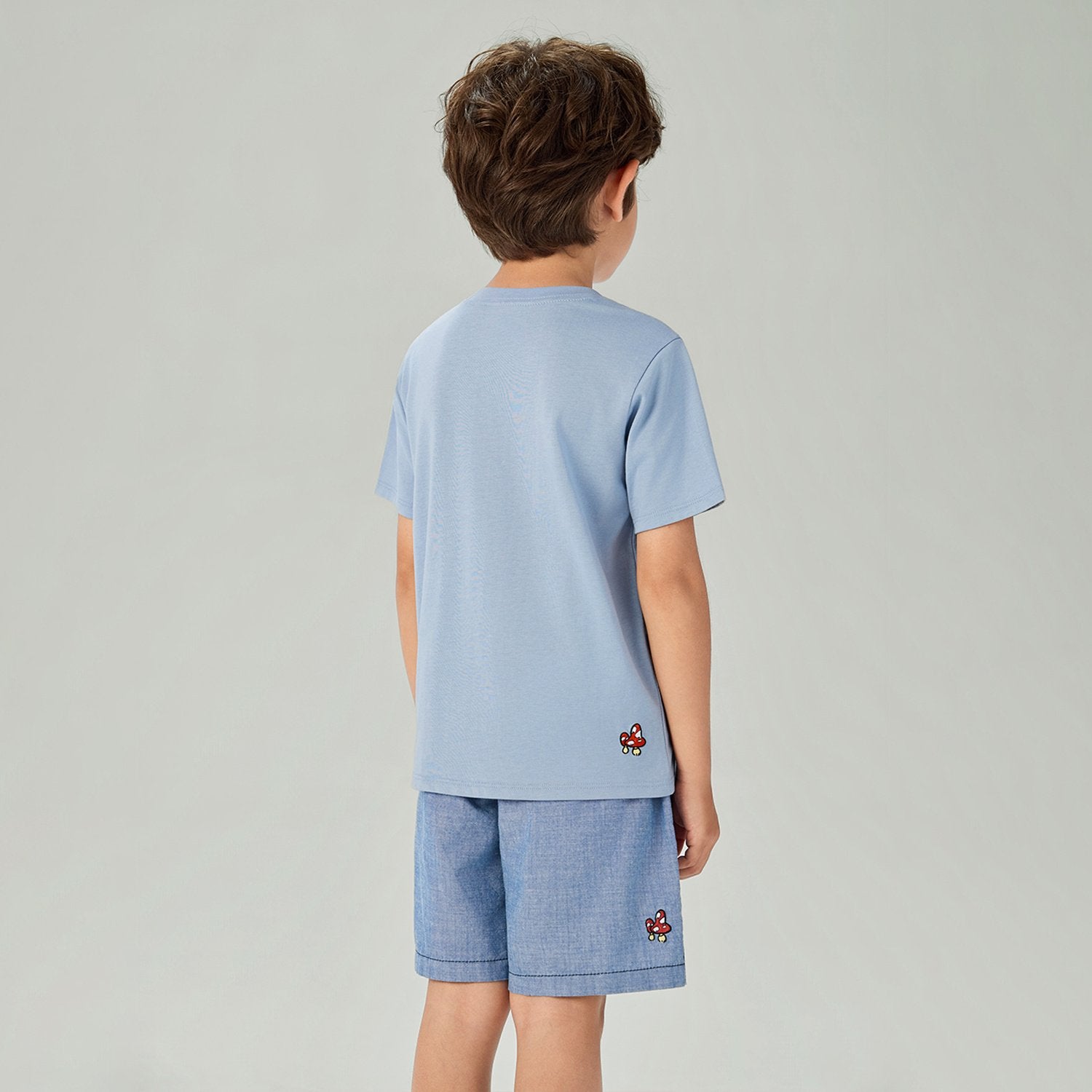 Junior's Relaxed Fit Smurfs Print Crew Neck Tee - Image 5