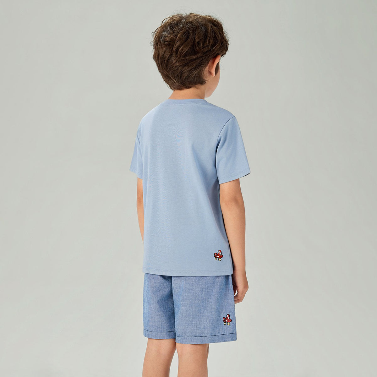 Junior's Relaxed Fit Smurfs Print Crew Neck Tee - Image 5