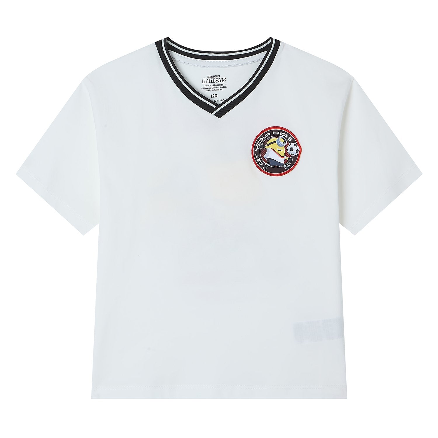 Junior Minions V Neck  Relaxed Print Tee - Image 5