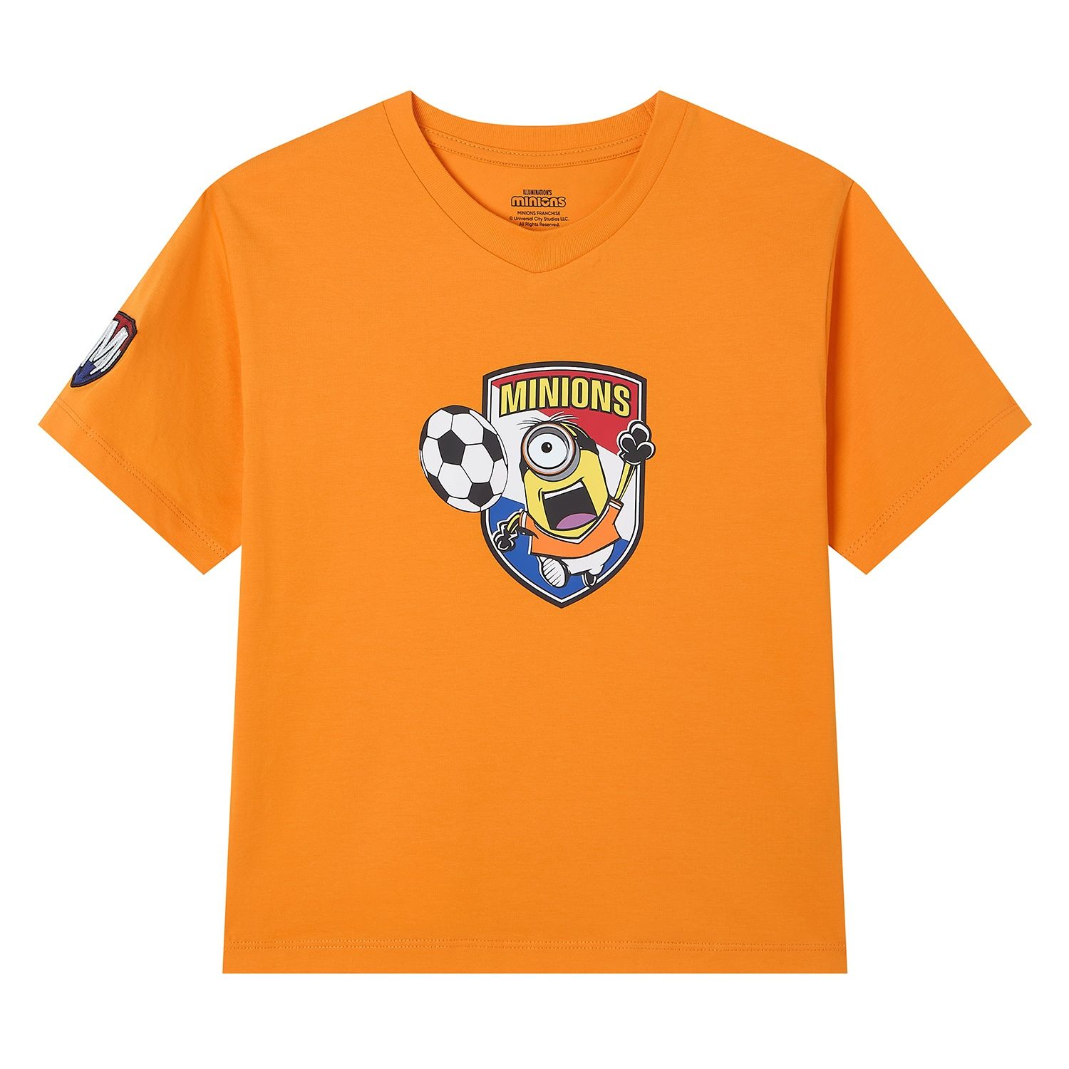 Junior Minions  V Neck Relaxed Print Tee - Image 5