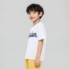 Junior Minions  V Neck Relaxed Print Tee - Image 4