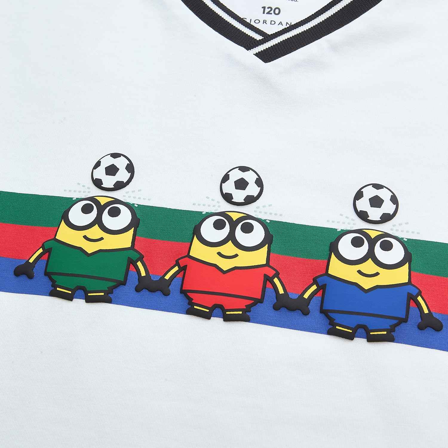 Junior Minions  V Neck Relaxed Print Tee - Image 8