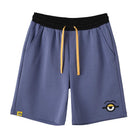 Junior's Minion Mid Rise Regular Elastic Waist Shorts - Image 1