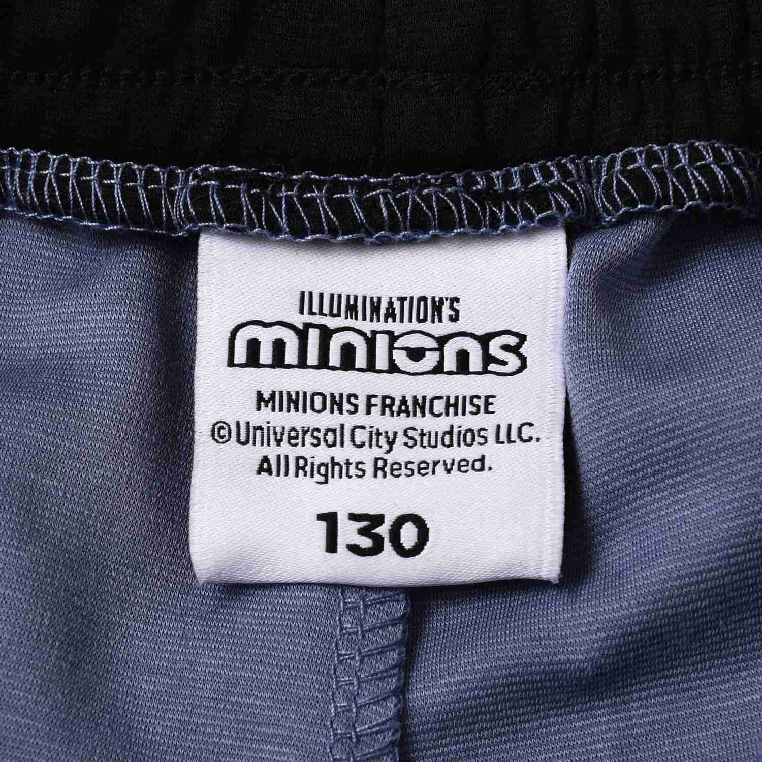 Junior's Minion Mid Rise Regular Elastic Waist Shorts - Image 5
