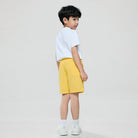 Junior's  Mid-Rise Regular Fit Elastic Waist Shorts - Image 5