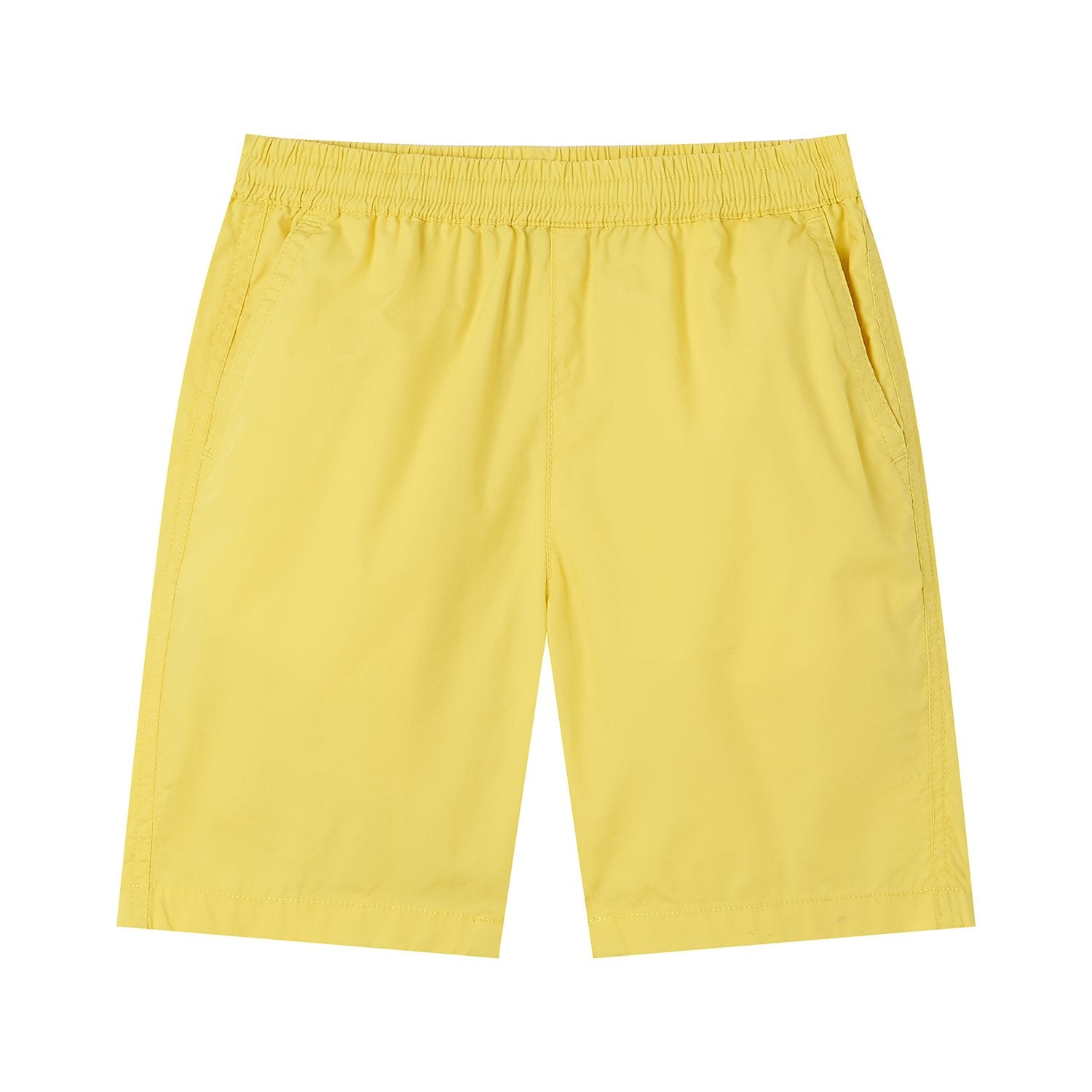Junior's  Mid-Rise Regular Fit Elastic Waist Shorts - Image 6