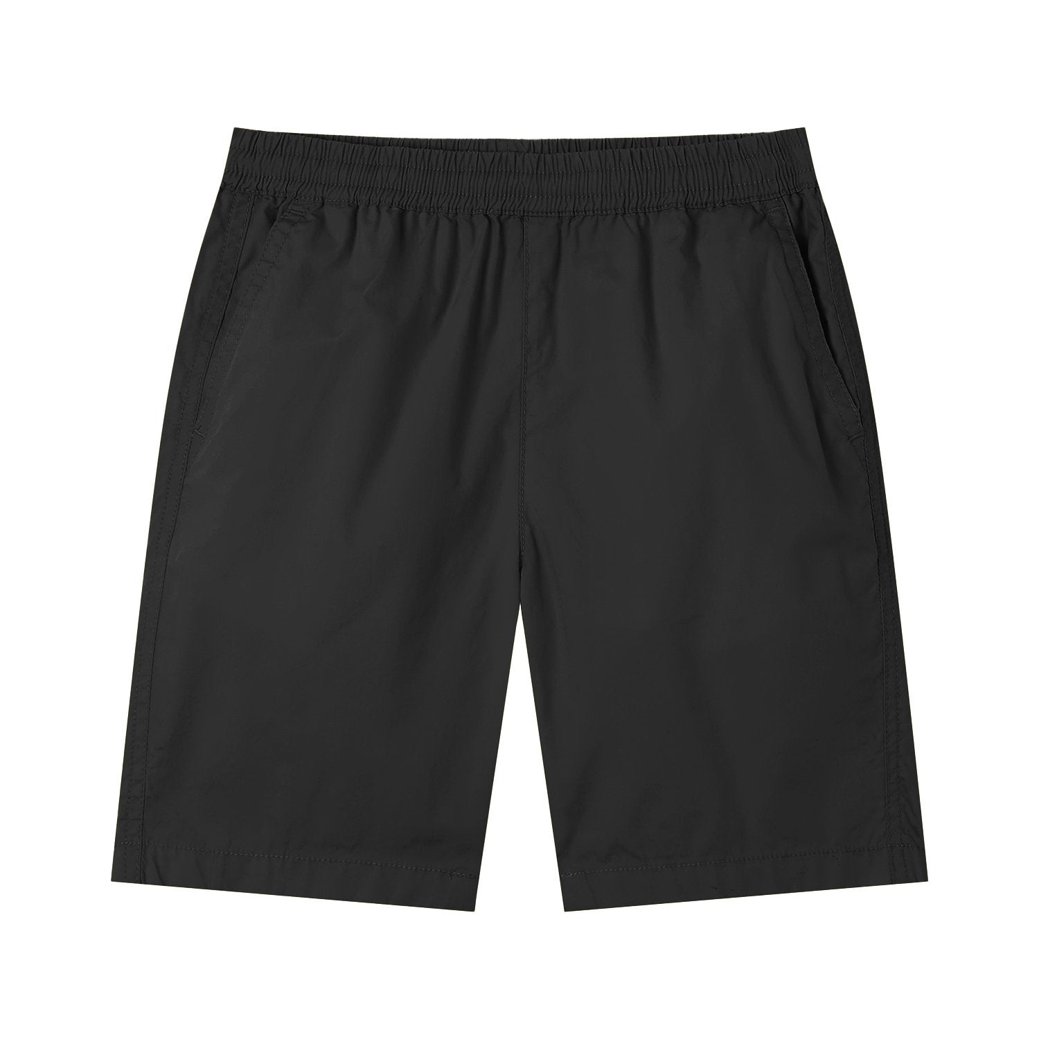 Junior's  Mid-Rise Regular Fit Elastic Waist Shorts - Image 1