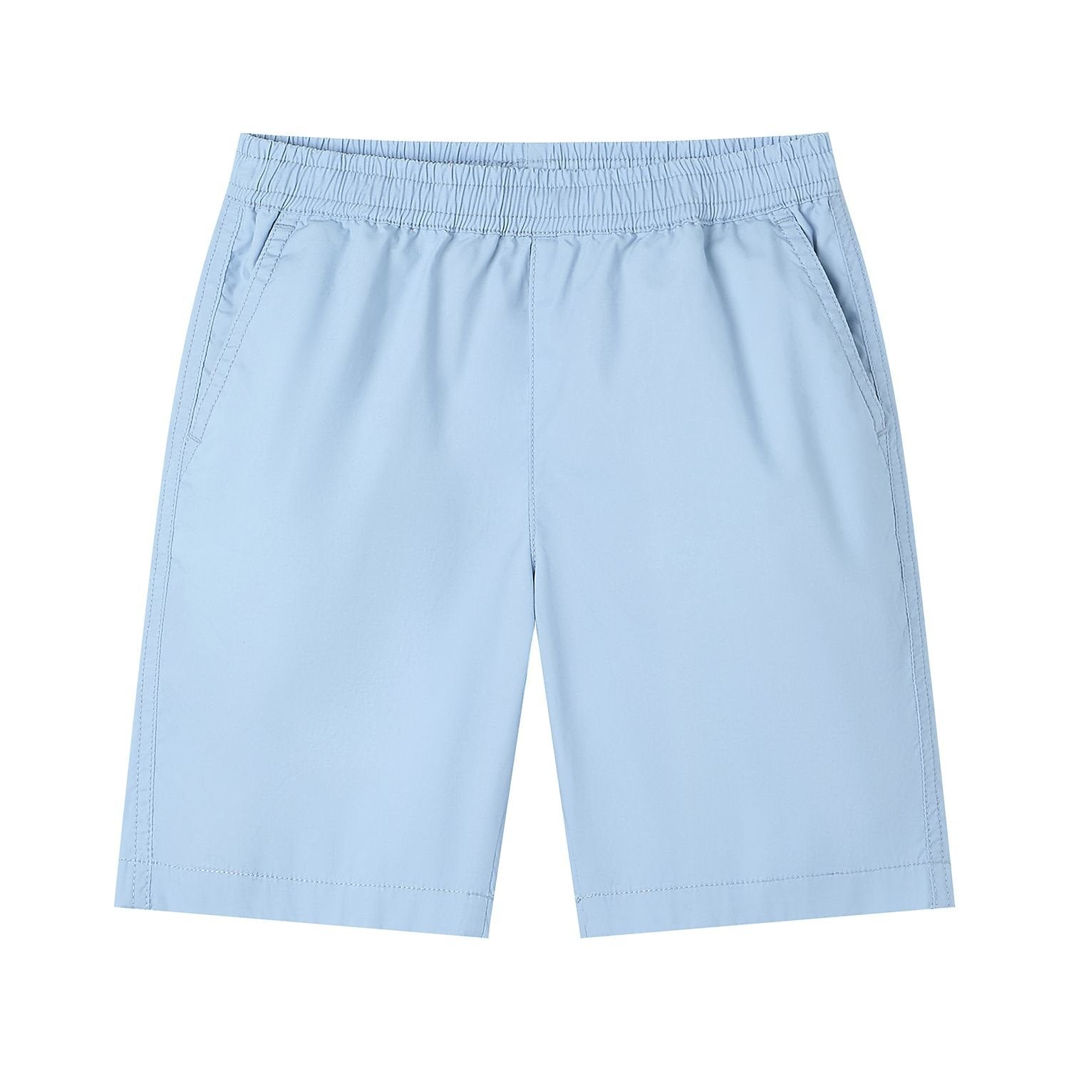 Junior's  Mid-Rise Regular Fit Elastic Waist Shorts - Image 1