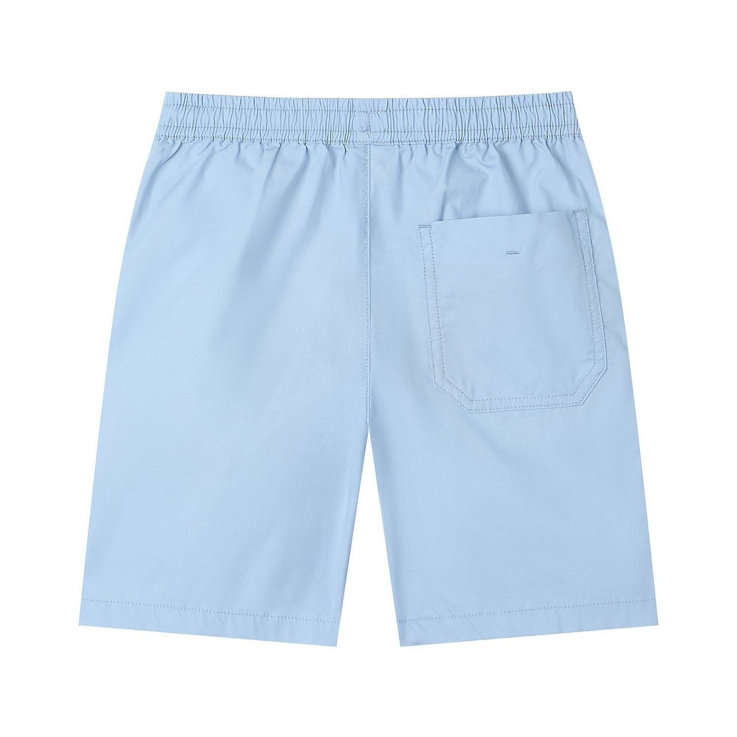 Junior's  Mid-Rise Regular Fit Elastic Waist Shorts - Image 2