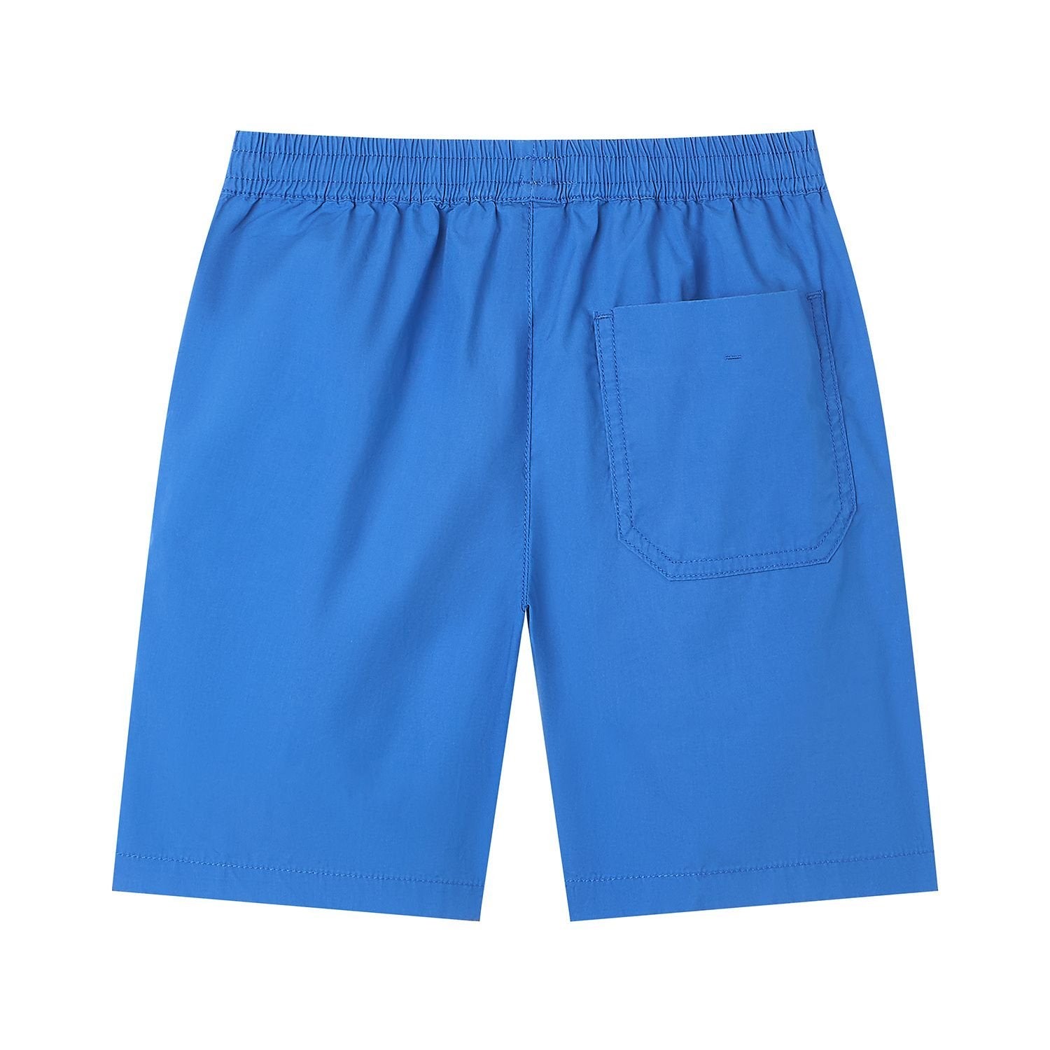Junior's  Mid-Rise Regular Fit Elastic Waist Shorts - Image 2