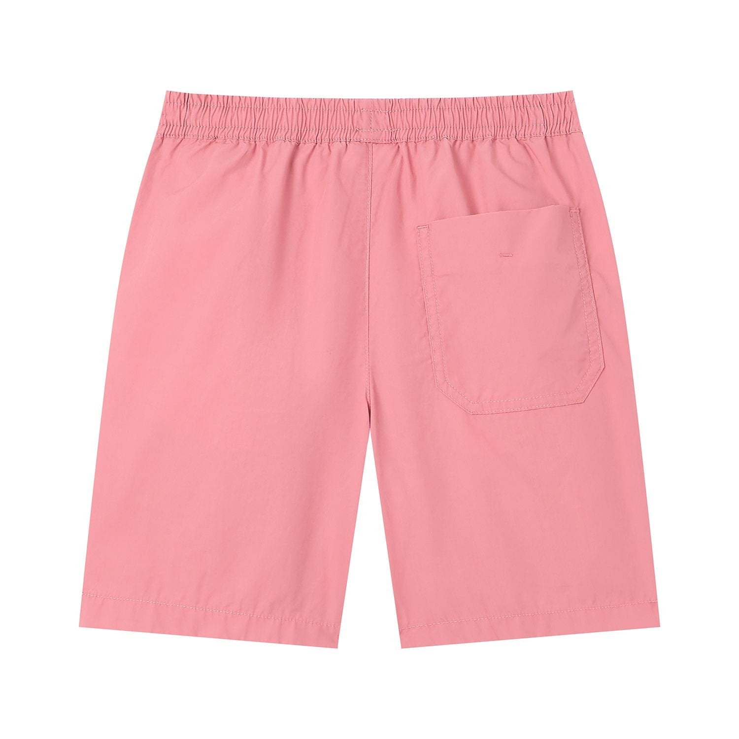 Junior's  Mid-Rise Regular Fit Elastic Waist Shorts - Image 4
