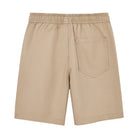 Junior's Cotton Twill Drawstring Shorts with Elastic Waist - Image 2