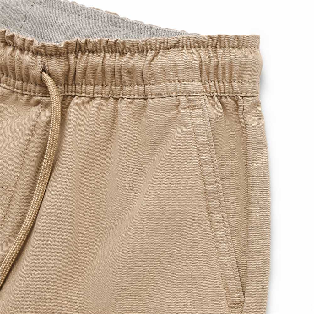 Junior's Cotton Twill Drawstring Shorts with Elastic Waist - Image 5
