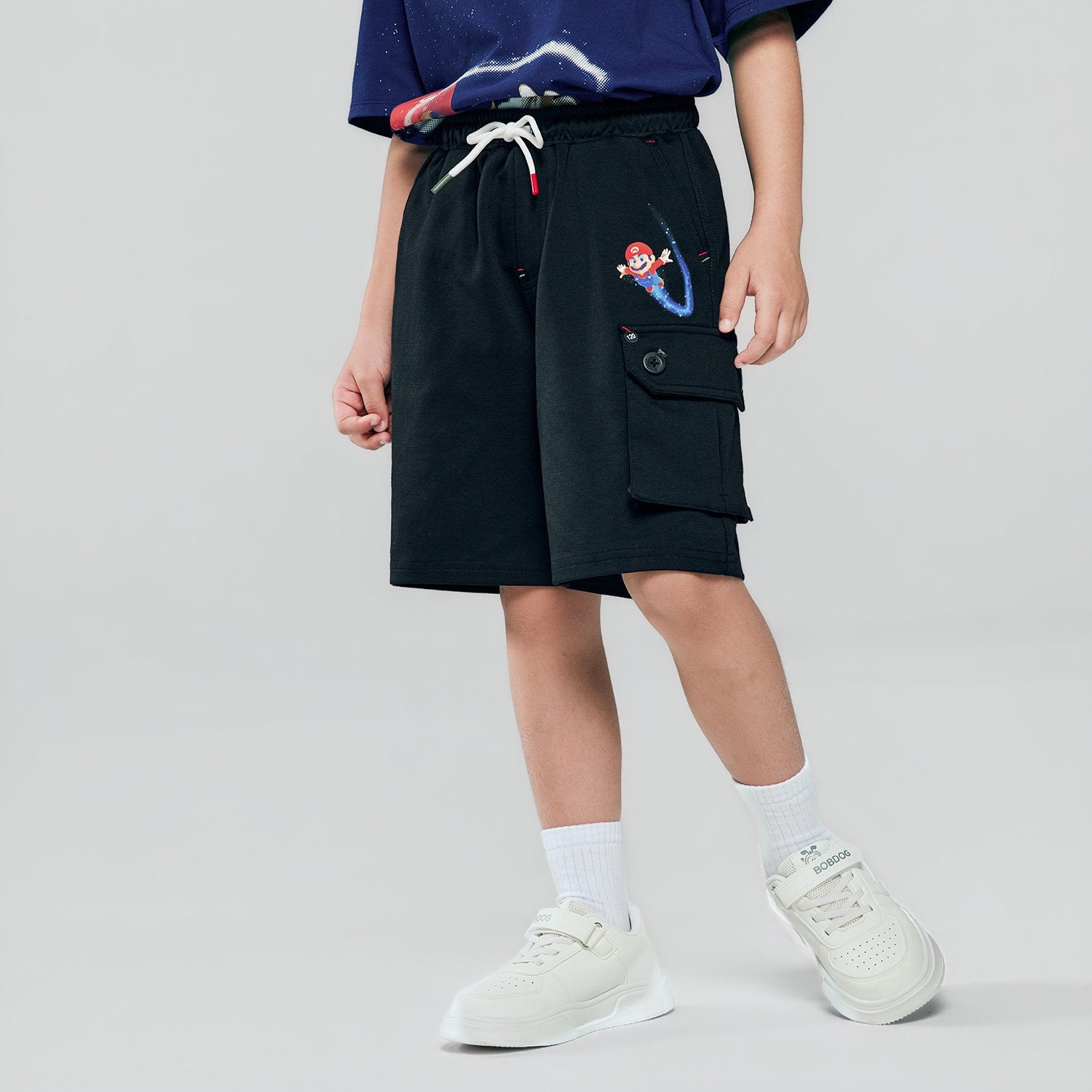 Junior Super Mario Relaxed Fit  Shorts - Image 1