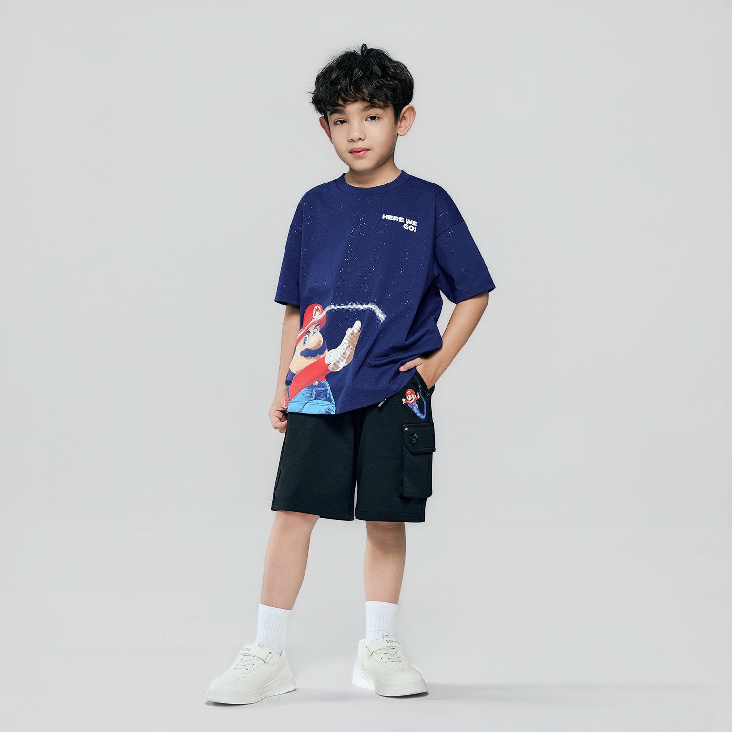 Junior Super Mario Relaxed Fit  Shorts - Image 2