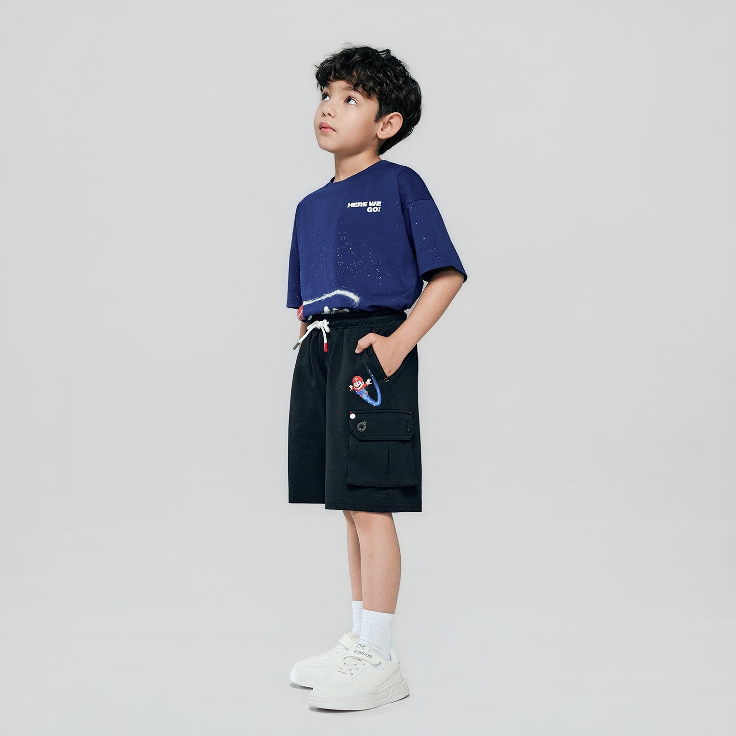 Junior Super Mario Relaxed Fit  Shorts - Image 3