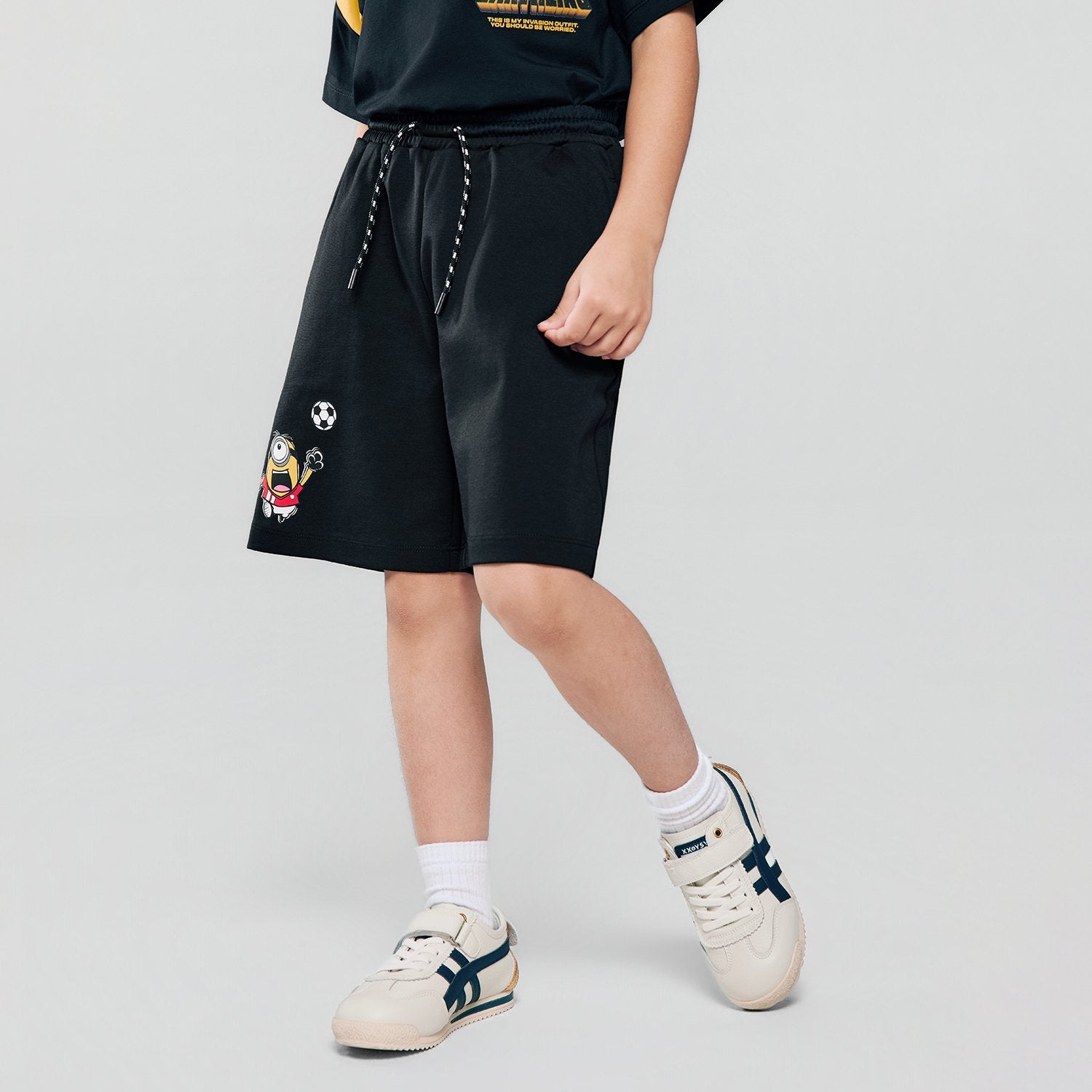 Junior Minions Relax Elastic Waist Shorts - Image 4