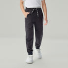 Junior's Stretch Jacquard Interlock Mid Rise Regular Fit Jogger - Image 3