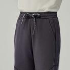 Junior's Stretch Jacquard Interlock Mid Rise Regular Fit Jogger - Image 5