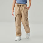 Junior's Relaxed Straight Elastic Waist Pants - Image 3