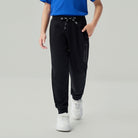 Junior's Interlock Regular Taper Elastic Waist Jogger - Image 3
