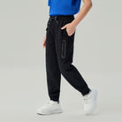 Junior's Interlock Regular Taper Elastic Waist Jogger - Image 4