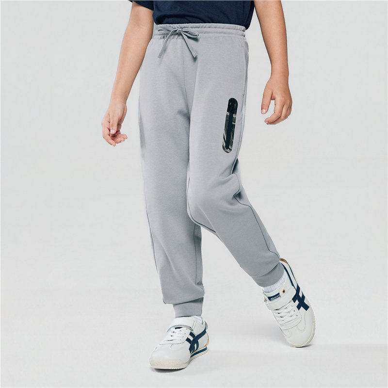 Junior's Interlock Regular Taper Elastic Waist Jogger - Image 1