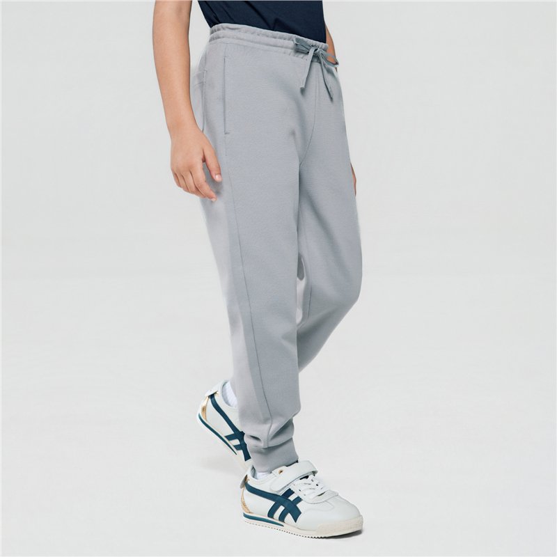 Junior's Interlock Regular Taper Elastic Waist Jogger - Image 3