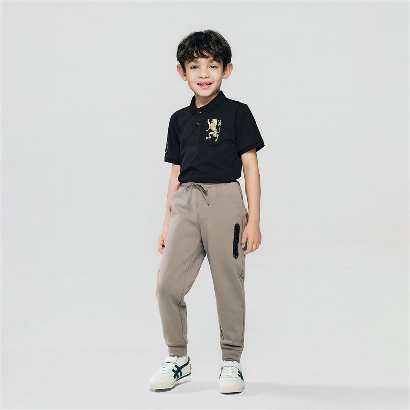 Junior's Interlock Regular Taper Elastic Waist Jogger - Image 2