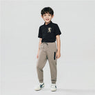 Junior's Interlock Regular Taper Elastic Waist Jogger - Image 2