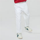 Kids' Regular Fit Linen Cotton Cropped Pants - Image 3