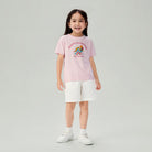 Junior's Relaxed Fit Smurfs Print Crew Neck Tee - Image 1