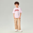 Junior's Relaxed Fit Smurfs Print Crew Neck Tee - Image 1