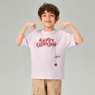 Junior's Relaxed Fit Smurfs Print Crew Neck Tee - Image 5