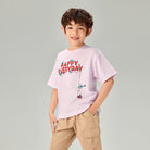 Junior's Relaxed Fit Smurfs Print Crew Neck Tee - Image 6