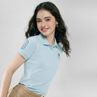 Women's Slim Fit Embroidered Napoleon Polo - Image 3