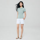 Women's Slim Fit Embroidered 3D Lion Polo - Image 1