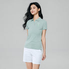 Women's Slim Fit Embroidered 3D Lion Polo - Image 2