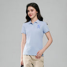 Women's Slim Fit Embroidered 3D Lion Polo - Image 3