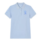 Women's Slim Fit Embroidered 3D Lion Polo - Image 6
