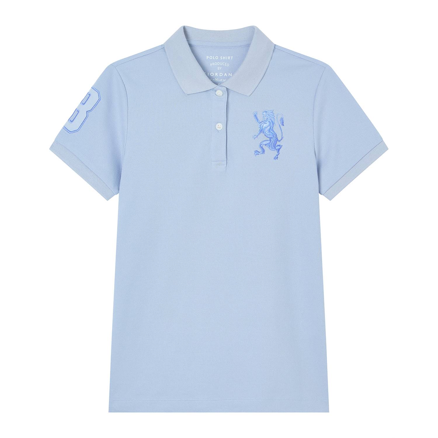 Women's Slim Fit Embroidered 3D Lion Polo - Image 6