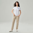 Women's Slim Fit Embroidered 3D Lion Polo - Image 1