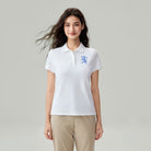 Women's Slim Fit Embroidered 3D Lion Polo - Image 2